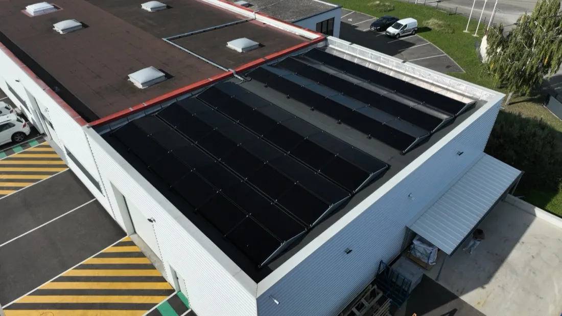 Centrale photovoltaïque en toiture tertiaire